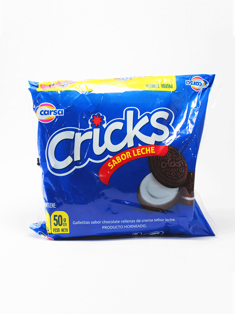 Cricks Leche  50 Gr.