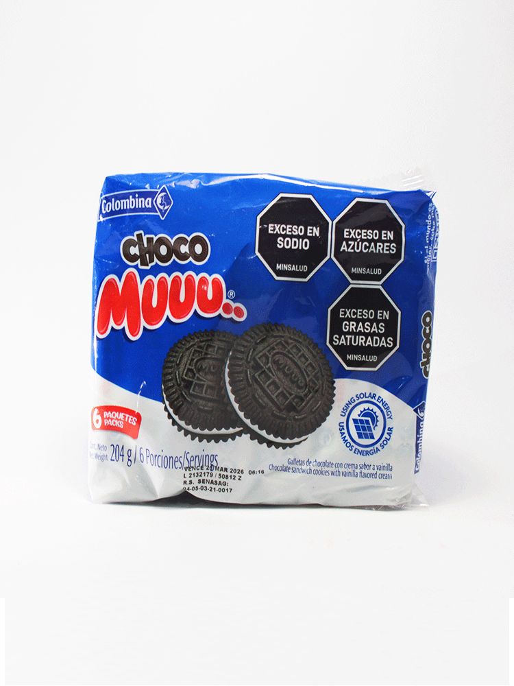 Choco Muuu 216 Gr. 6 Unidades