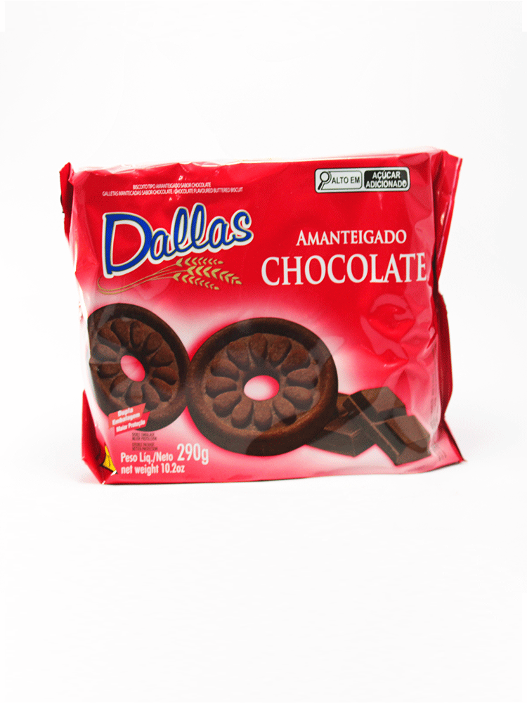 Dallas Amanteigado Chocolate 290 Gr.