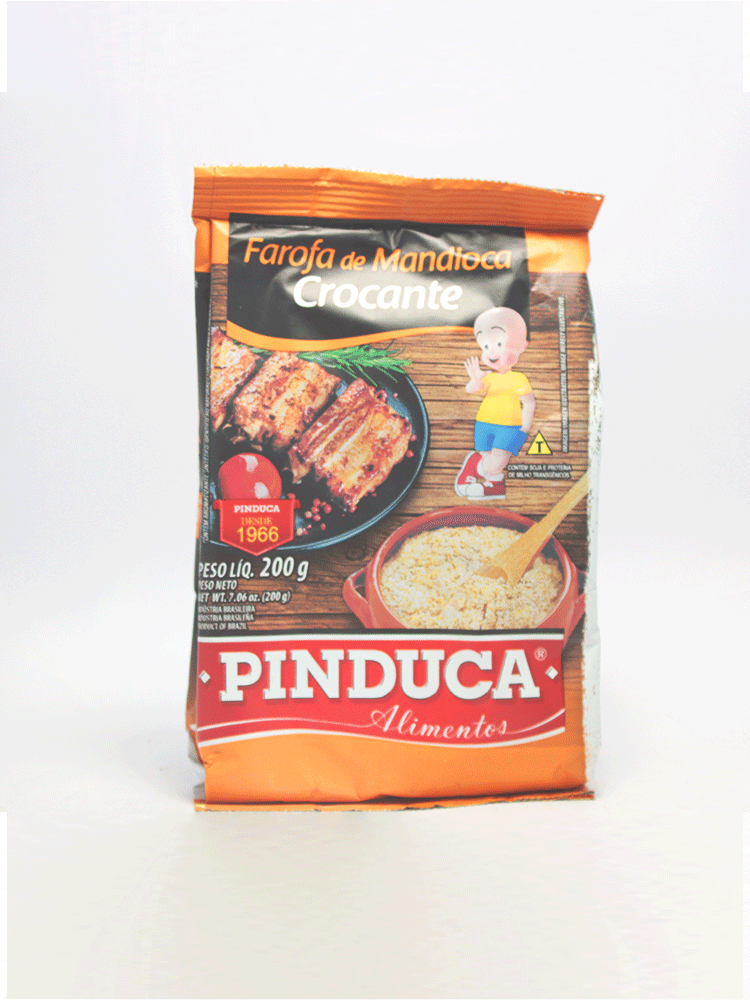 Pinduca Farofa de Mandioca Crocante 200 Gr.