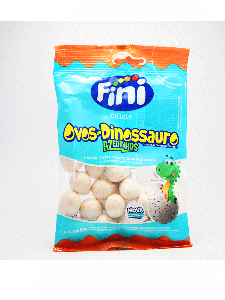 Fini Ovos de Dinossauro 80 Gr.