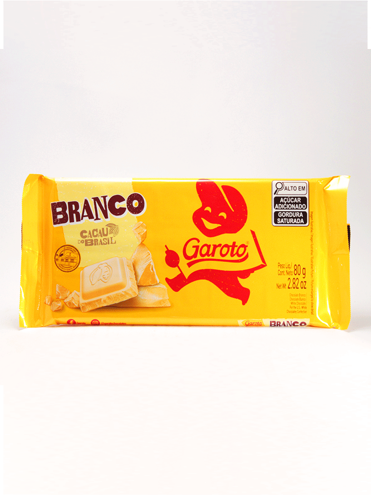 Garoto Branco 80 gr.