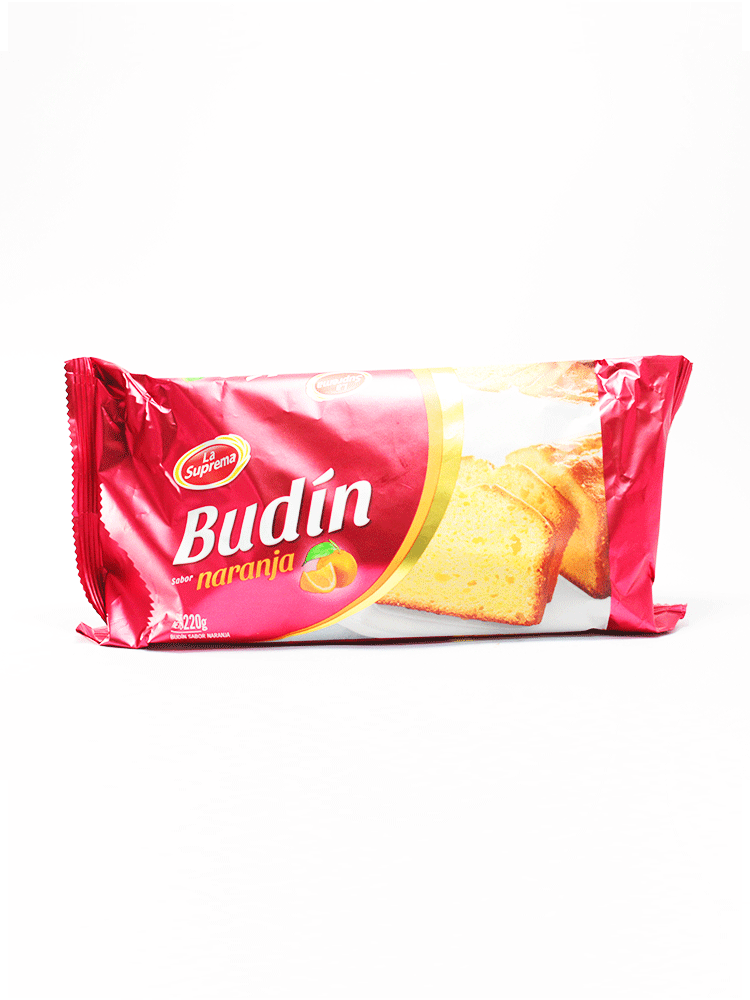 Budín Naranja 220 Gr.