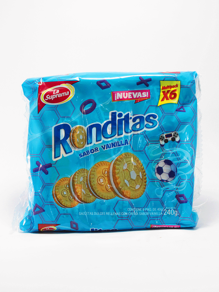 Ronditas Vainilla 240 Gr.