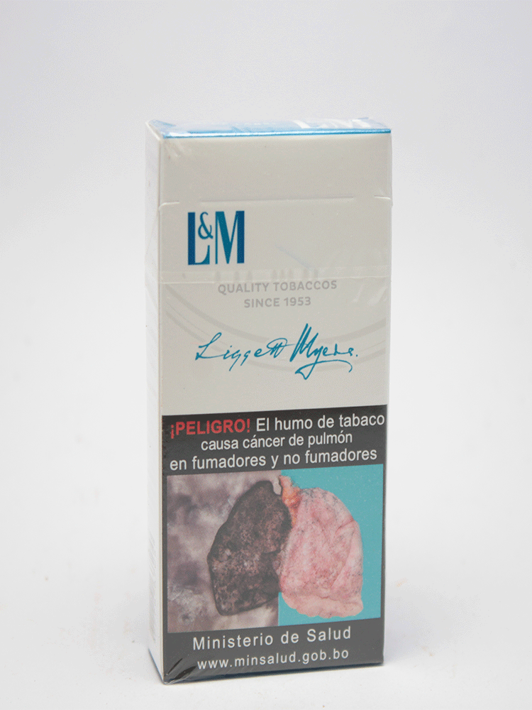 Cigarrillo L&M Azul Cajetilla Pequeña
