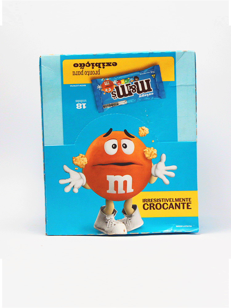 M & M`s Crispy 18 Unidades 630 Gr.