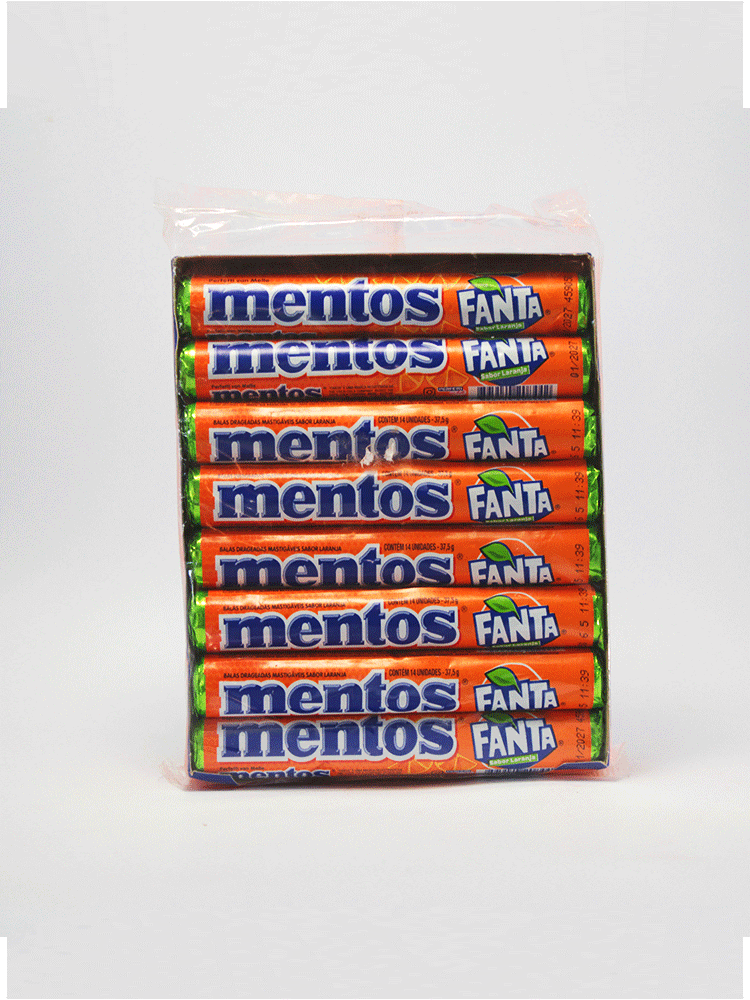 Mentos Fantas 16 unidades 600 Gr.