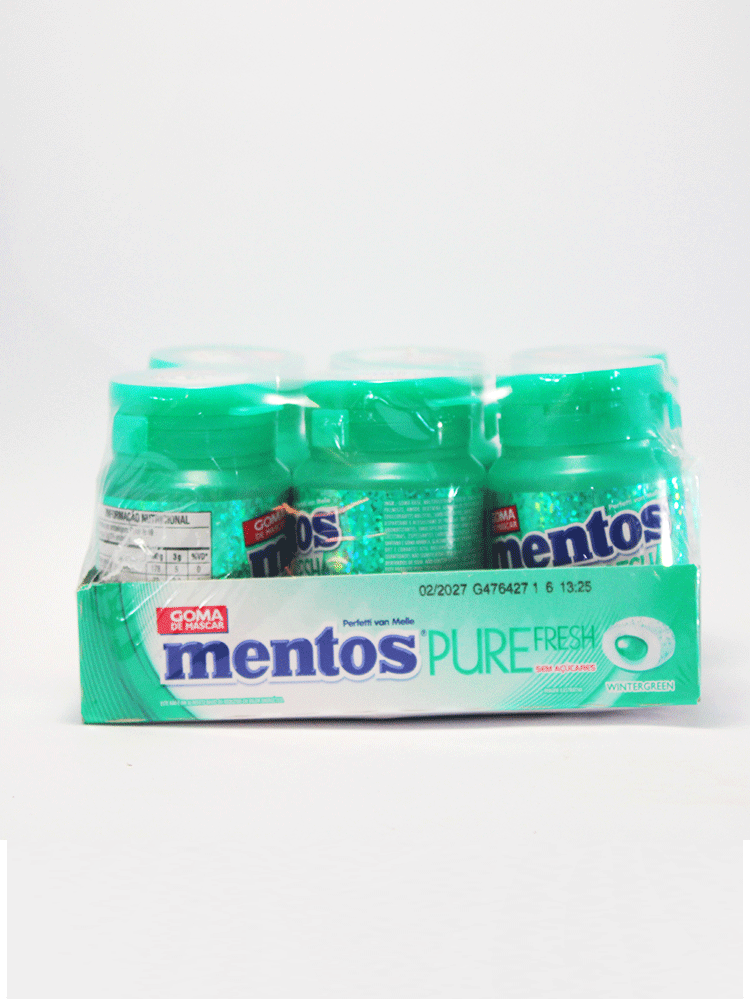 Mentos Pure Fresh 6 Unidades 336 Gr.