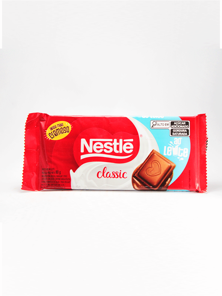 Nestle Classic ao Leite 80 Gr.