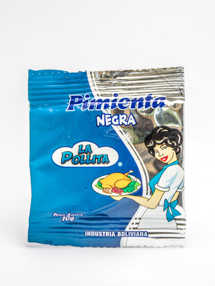 La Pollita Pimienta Negra 10 Gr.