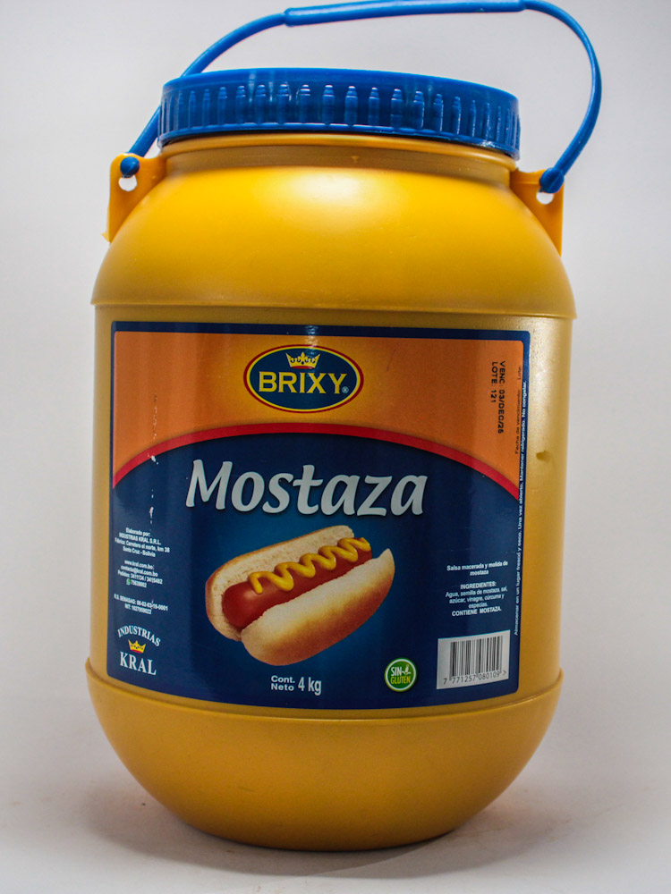Brixi Mostaza 4 Kg.