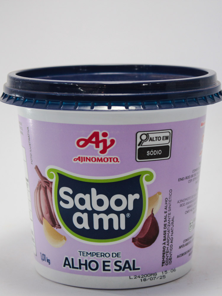 AjiNoMoto Tampero Alho y SalPimenta 1.01 Kg.