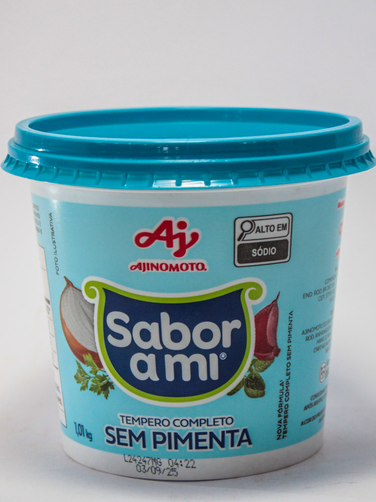 AjiNoMoto Tampero sem Pimenta 1.09 Kg.