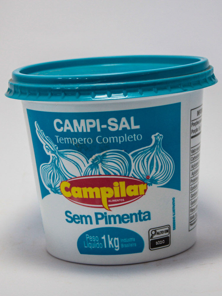 Campilar Tampero Completo Sem Pimiente 1 Kg.