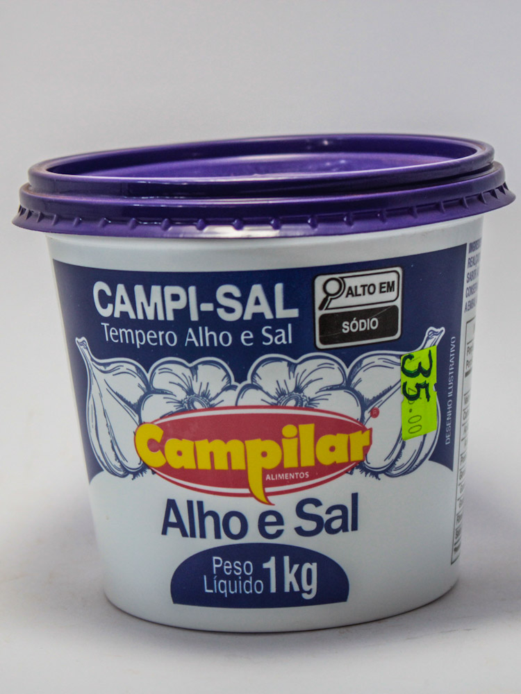 Campilar Tampero Alho y Sal 1 Kg.
