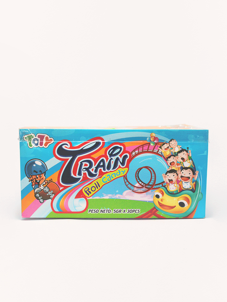 Chicle Train Roll Candy