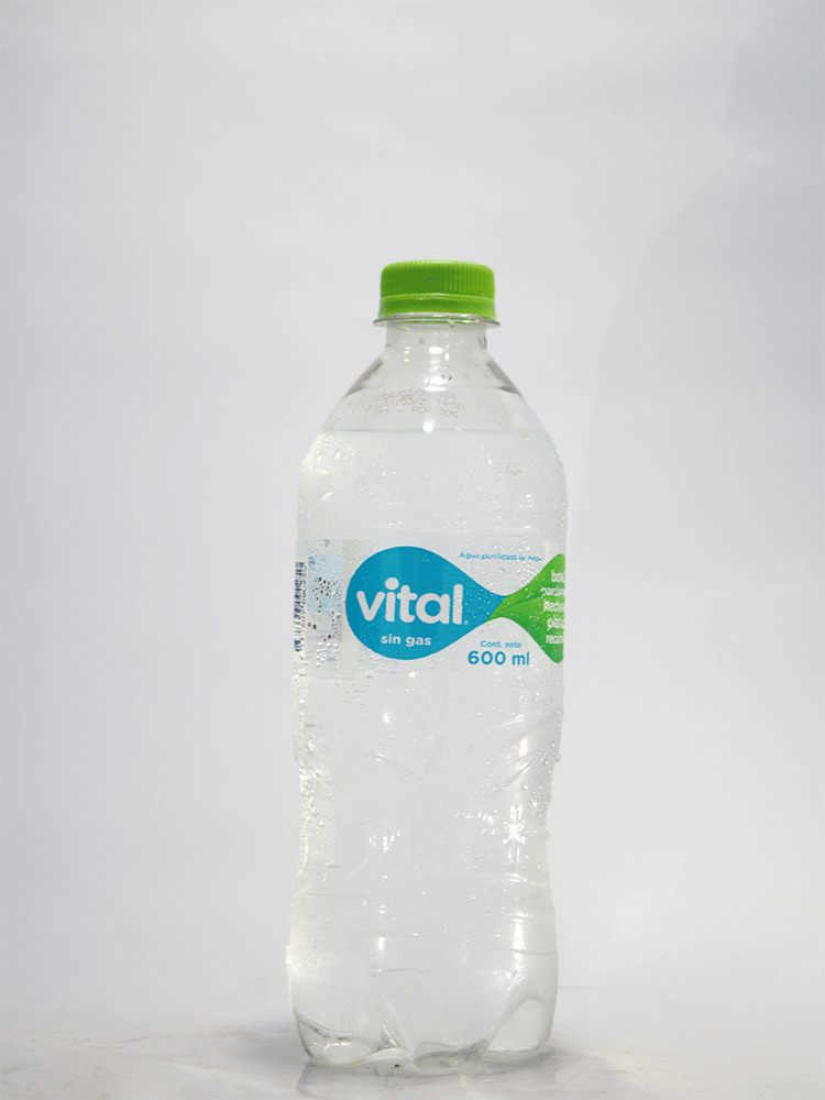 Agua Purificada de Mesa Vital sin Gas 600 ml