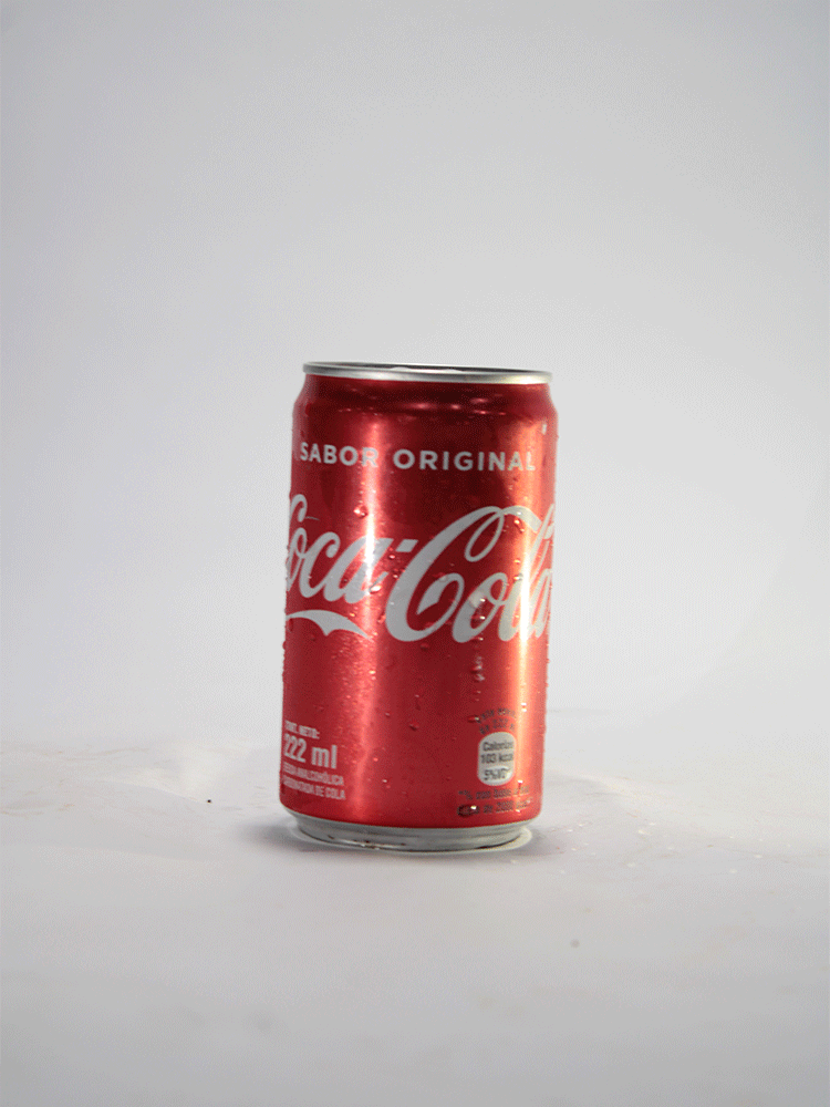 Coca Cola en Lata Sabor Original 222 ml.