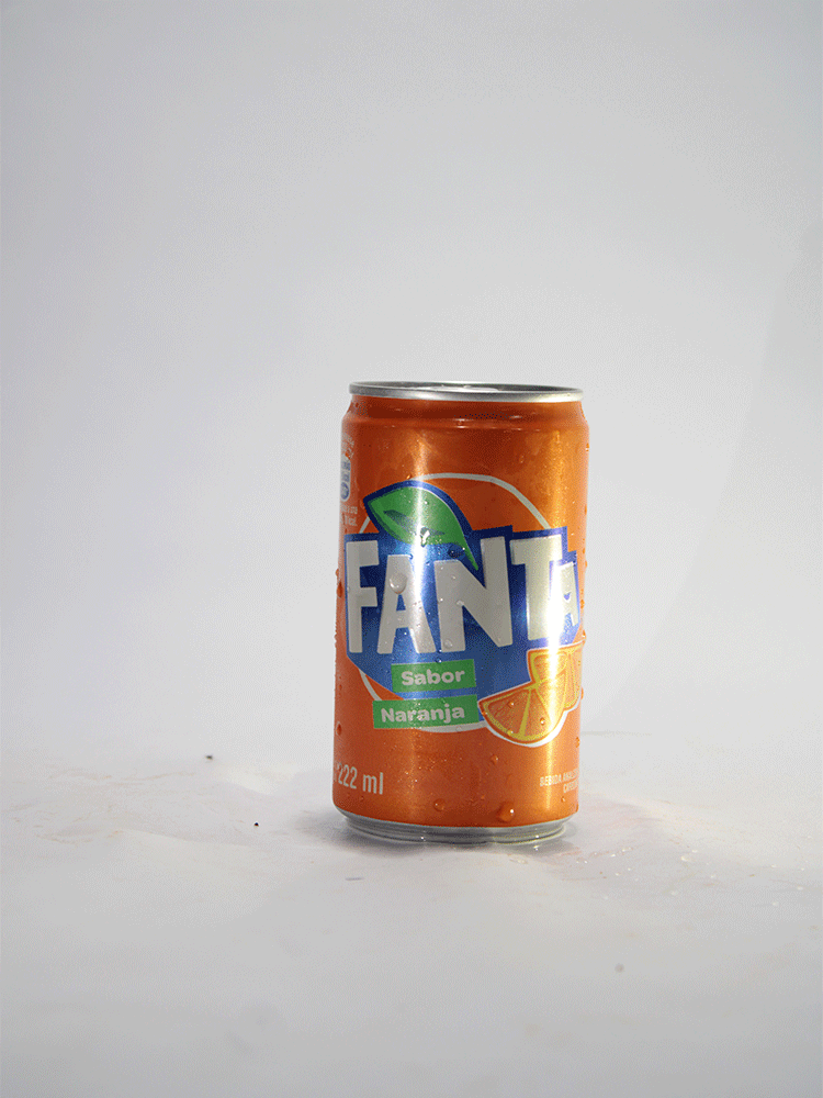 Fanta en Lata Sabor Naranja 222 ml.