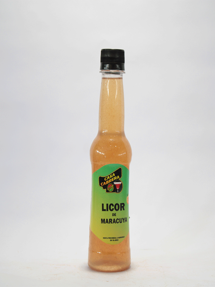 Licor de Maracuyá Casa Cabrera