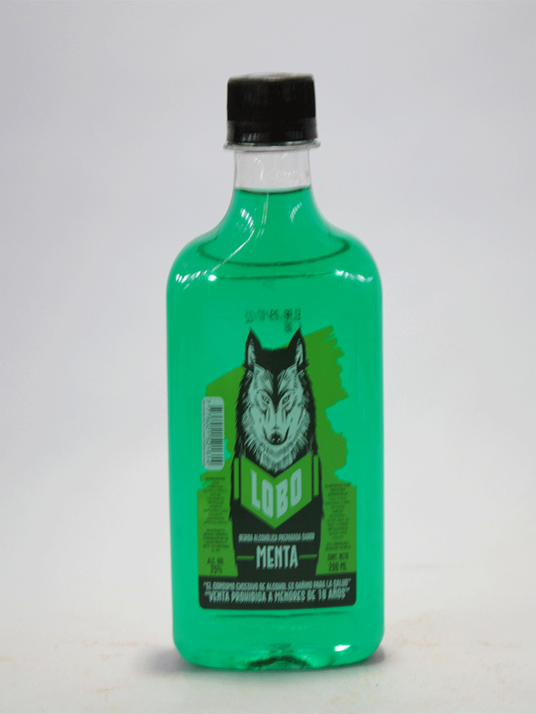 Lobo Sabor Menta 200 ml.