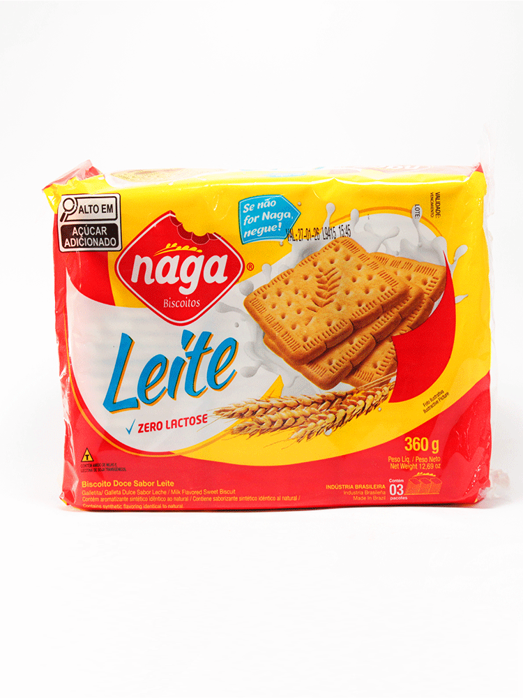 Naga Leite 360 Gr.
