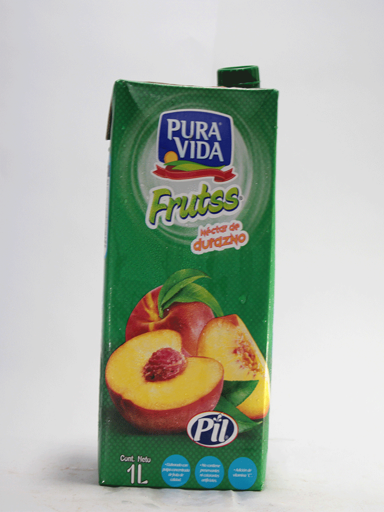 Frutss Nectar de Durazno Pura Vida 1 lt.