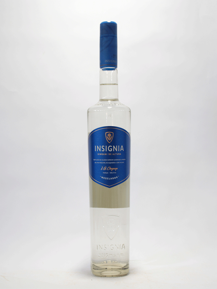 Insignia Azul Singani de Altura 750 ml.
