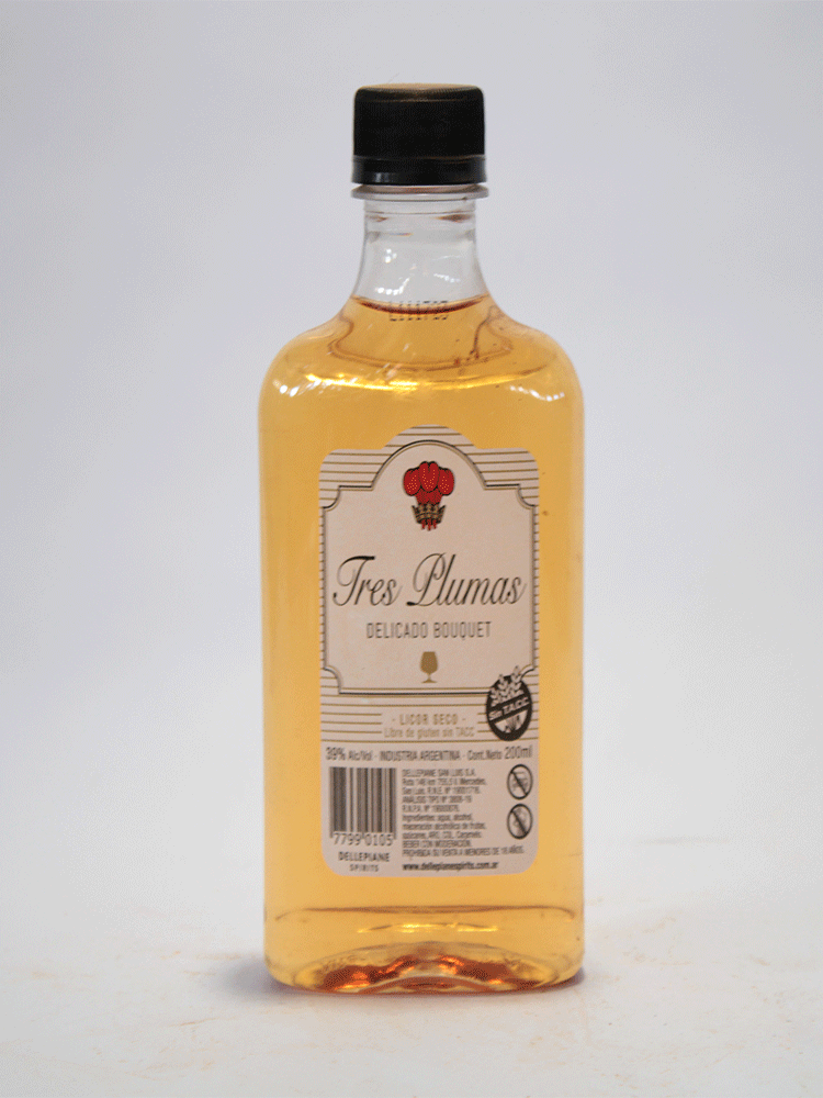 Tres Plumas Delicado Bouquet 200 ml.