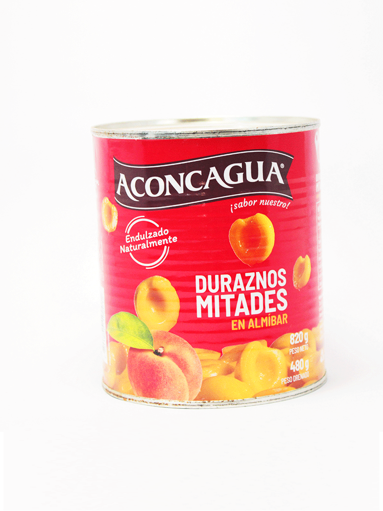 Aconcagua Durazno Mitades 820 Gr.