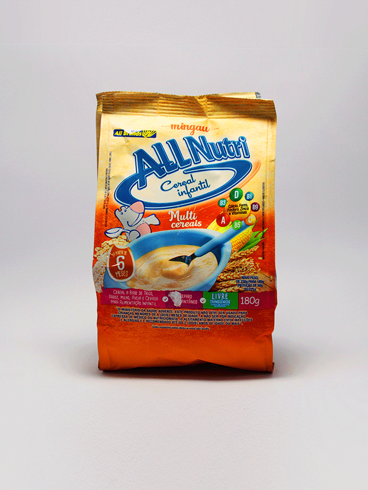 Cereal Infantil Multi cereal All Nutri 180 Gr.