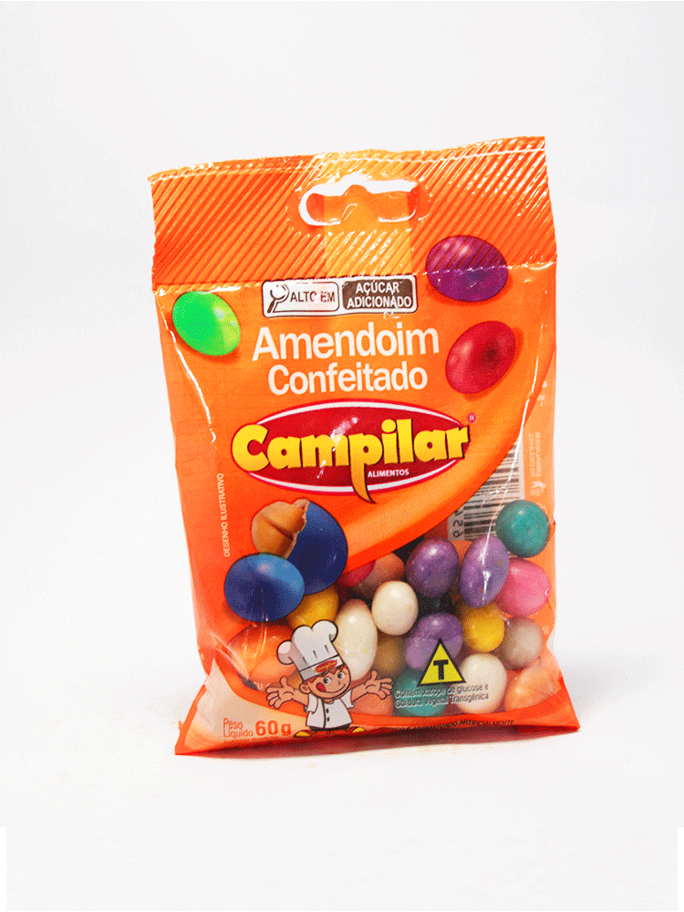 Amedoim Confeitado Campilar 60 Gr.