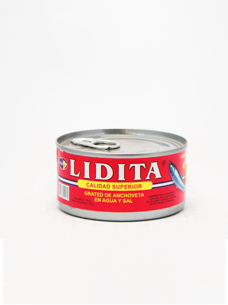 Atún Lidita Agua y Sal 170 Gr.