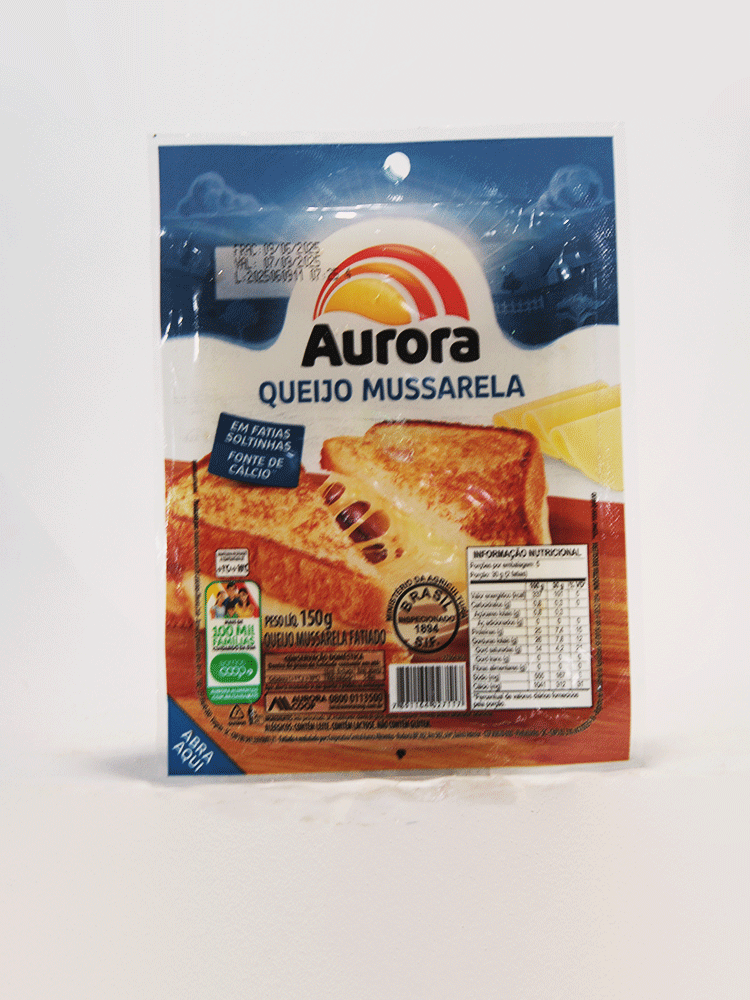 Queso Mozarela Aurora 150 Gr.