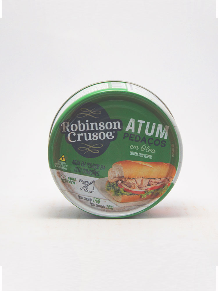 Atún Robinson Crusue Pedaços em óleo 170 Gr.