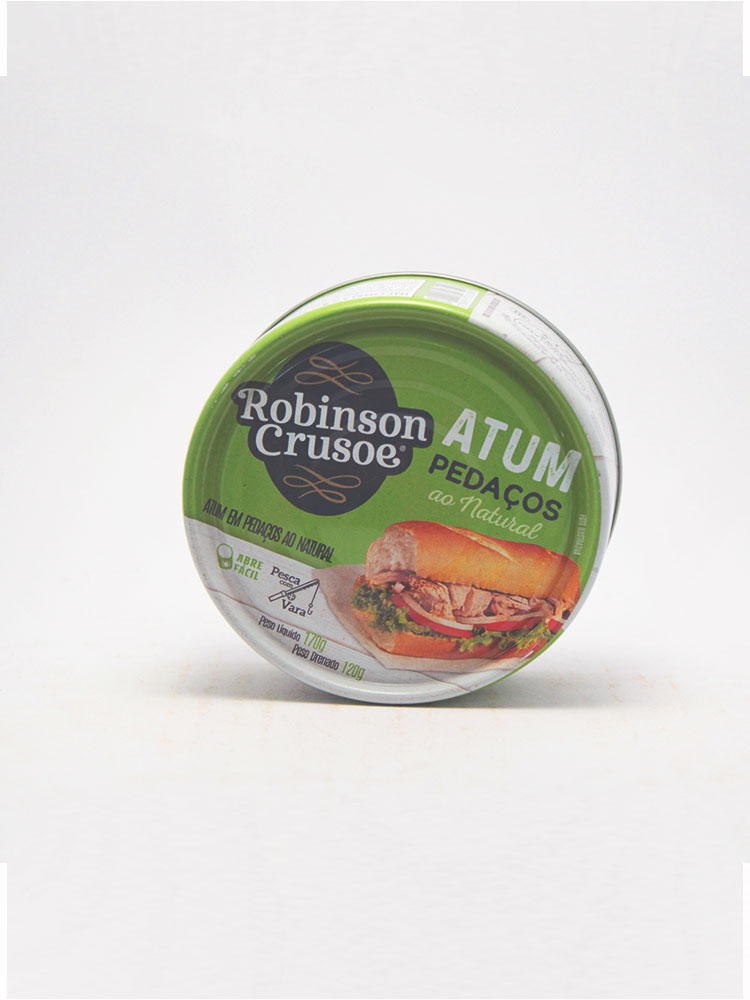 Atún Robinson Crusue Pedaços ao Natural 170 Gr.