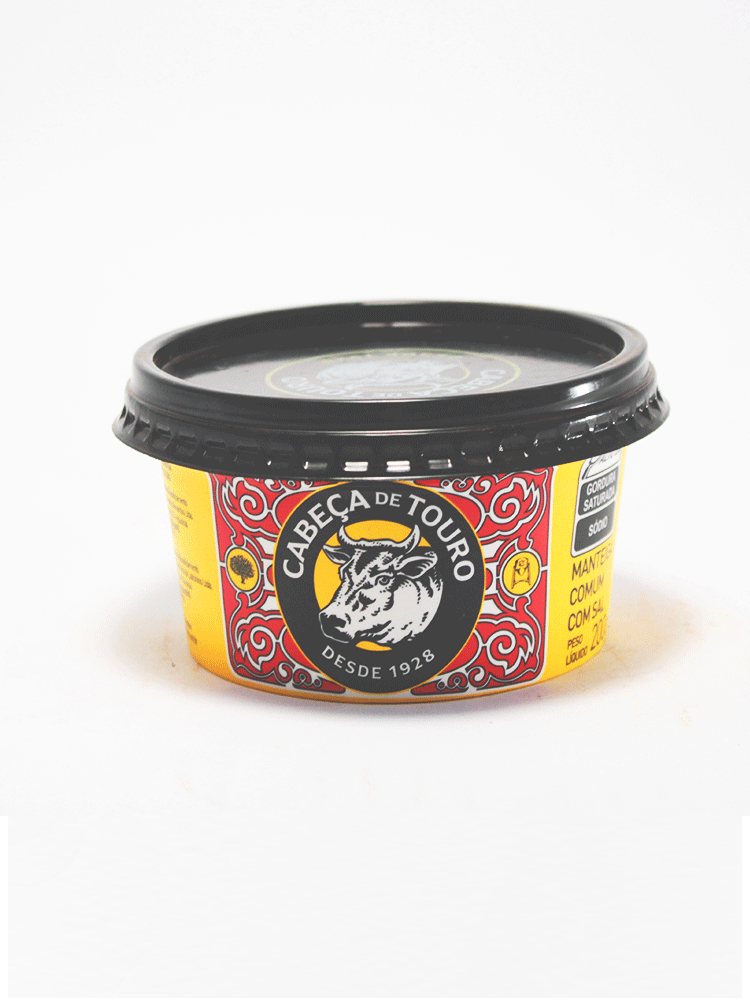Manteiga Común Cabeça de Touro 200 Gr.