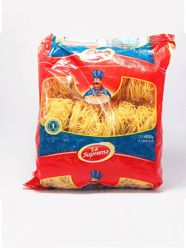 Fideo Cabello de Angel La Suprema 400 Gr.