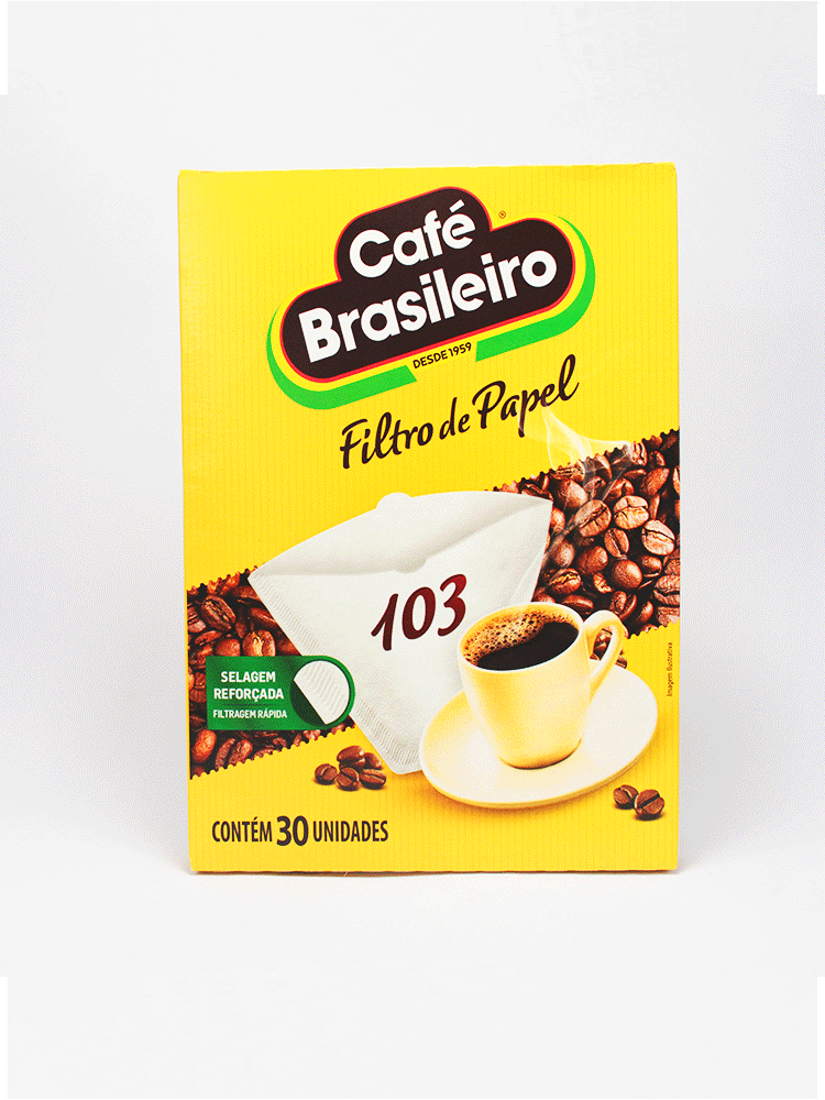 Café Brasileño 103 Filtro de Papel