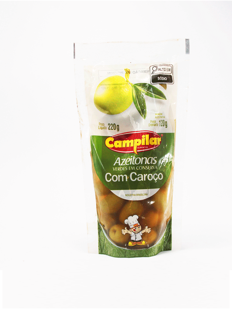 Azeitonas Campilar sem Coroço 220 Gr.