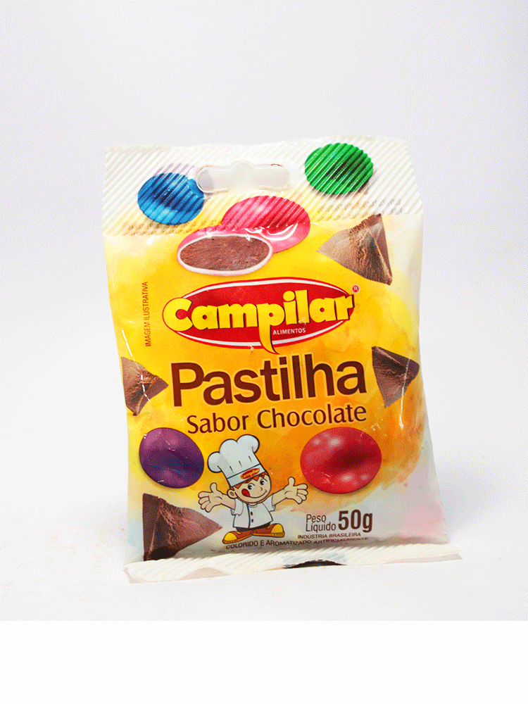 Pastilha Chocolate Campilar 50 Gr.