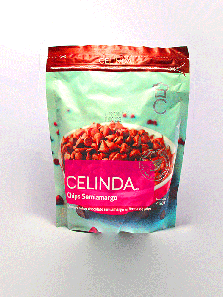 Chips Semiamargo Celinda 430 Gr.