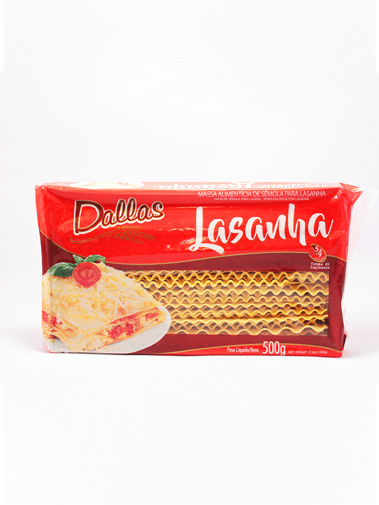 Lasanha Dallas 500 Gr.