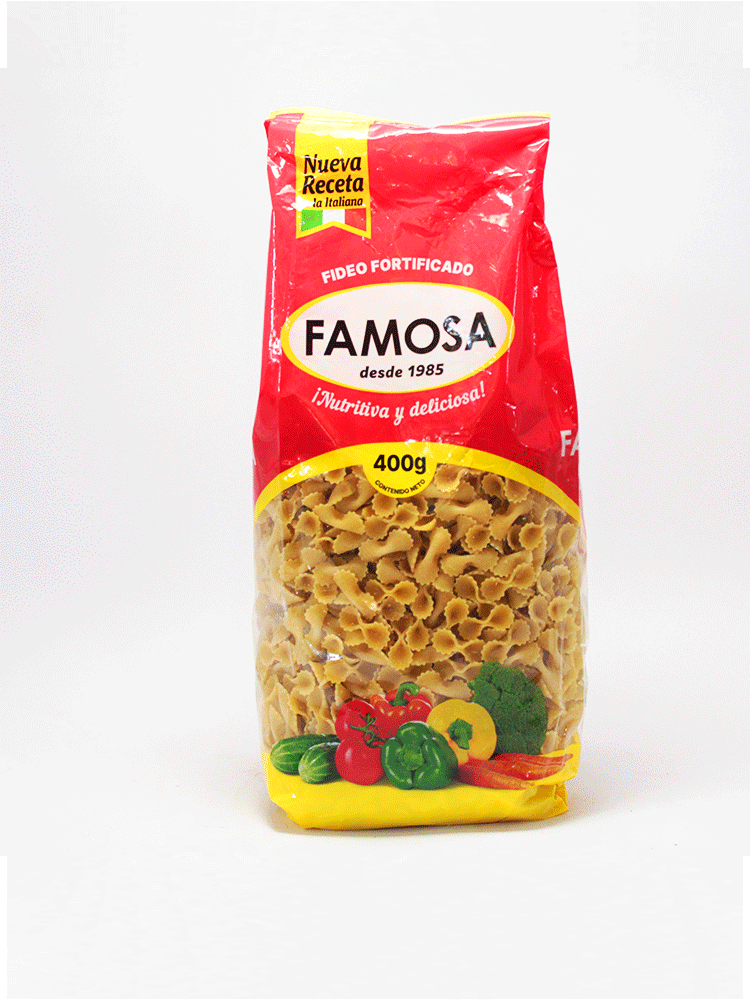 Fideos Corbata Famosa 400 Gr.