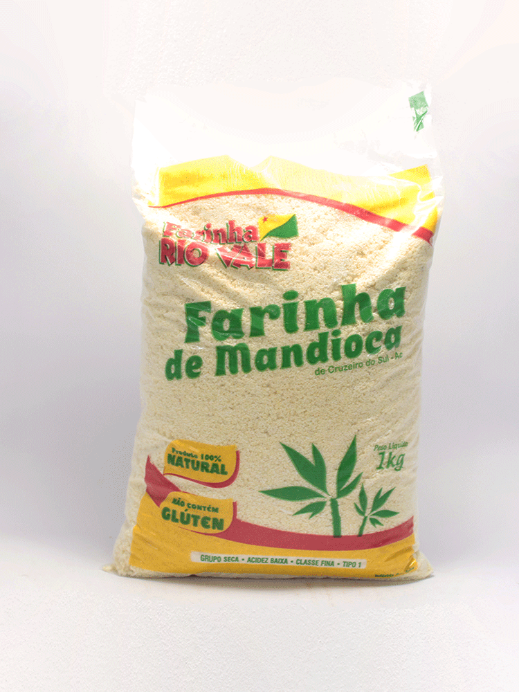 Farinha de Mandioca Rio Vale 1 Kg.