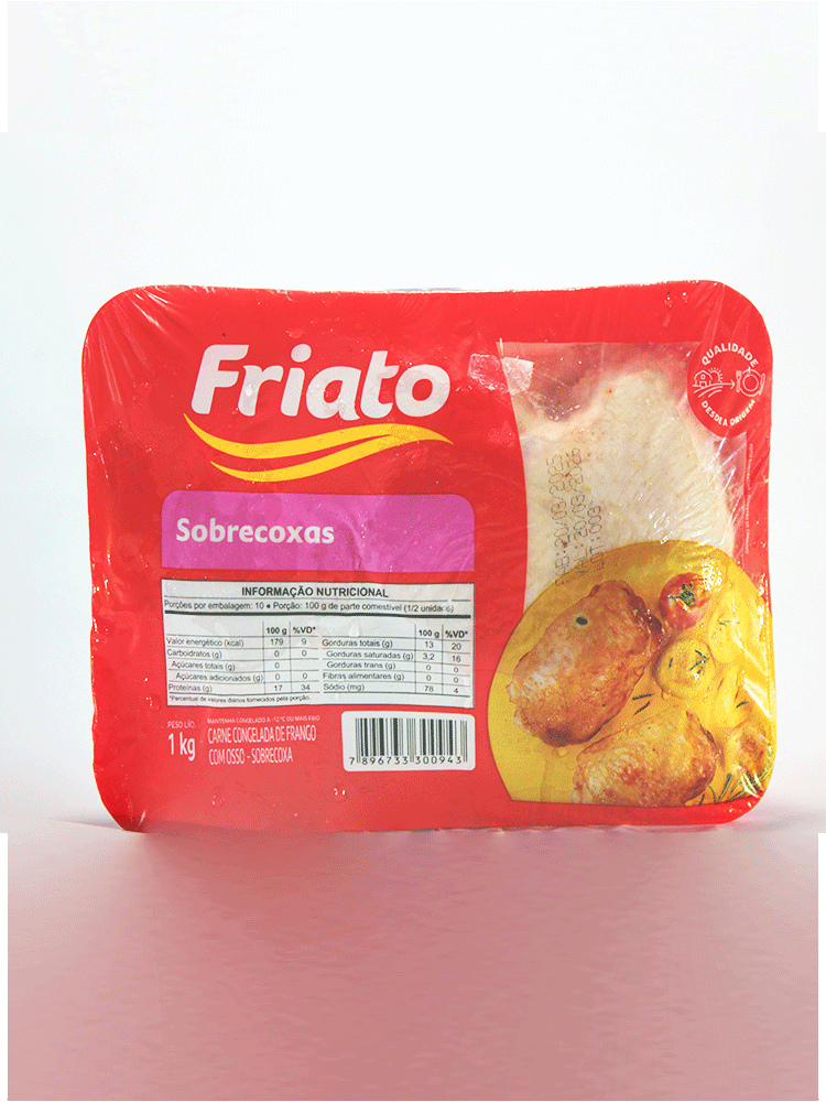 Sobre Coxas Friato el Kilo 50 Bs