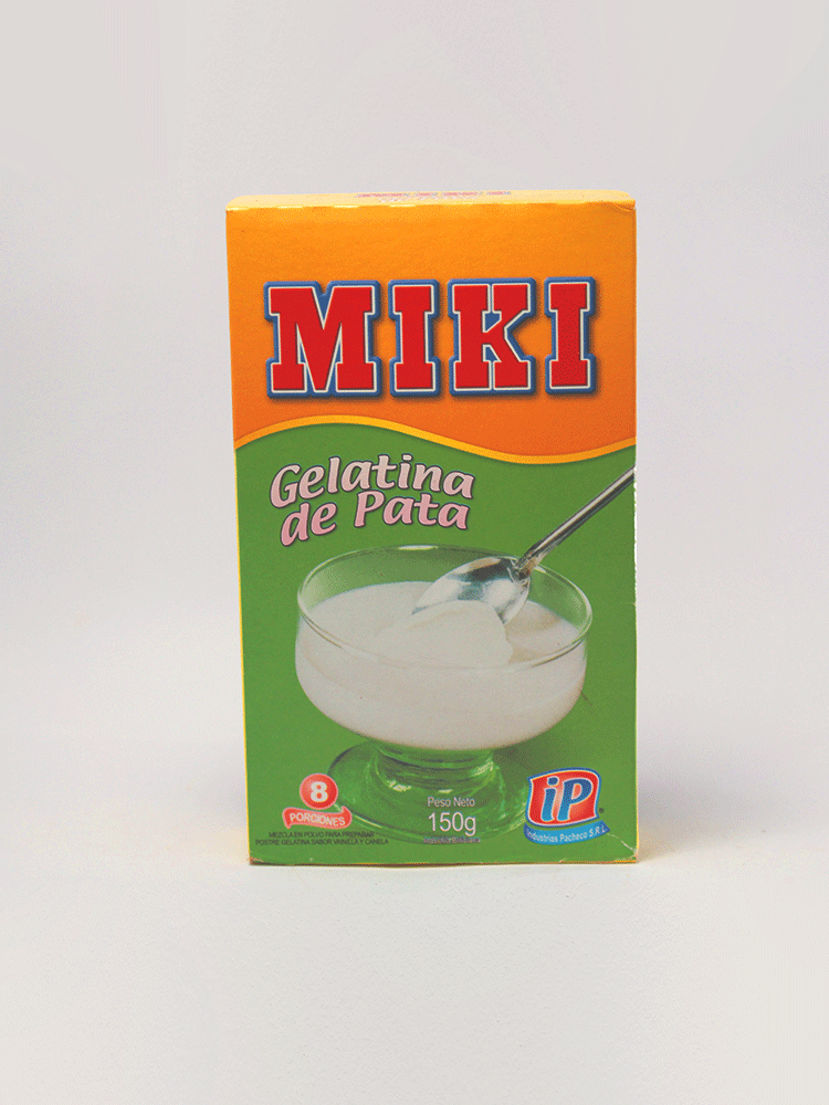 Gelatina de Pata Miki 150 Gr.