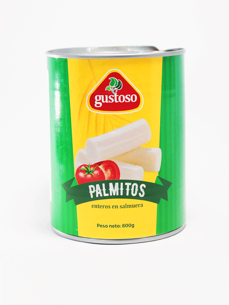 Palmito Gustoso 800 Gr.