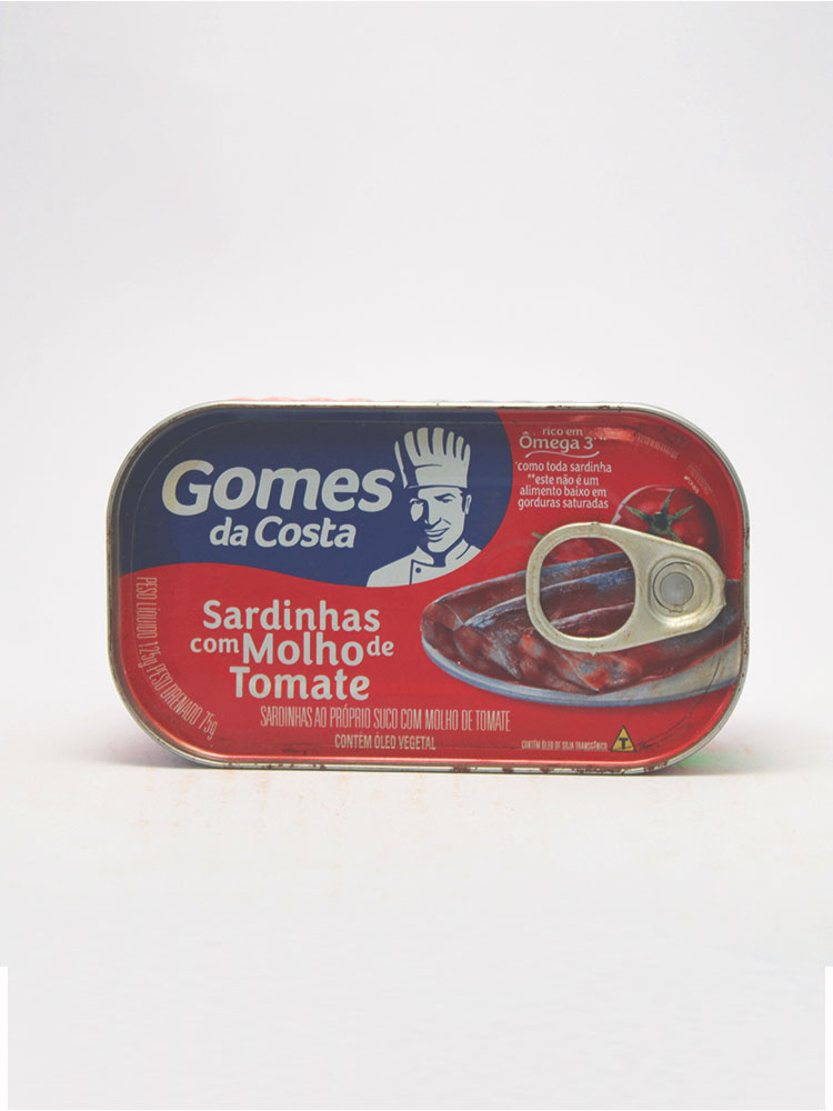 Sardinha Gomes da Costa com Molho de Tomate 125 Gr.