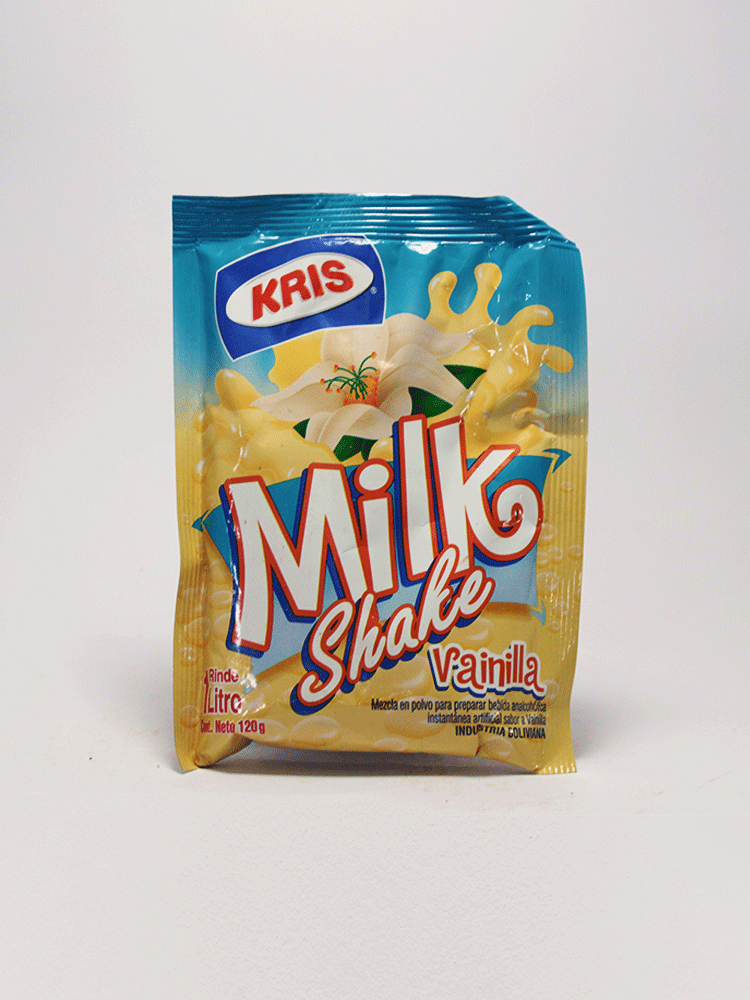 Milk Shake Vainilla Kris 120 Gr.